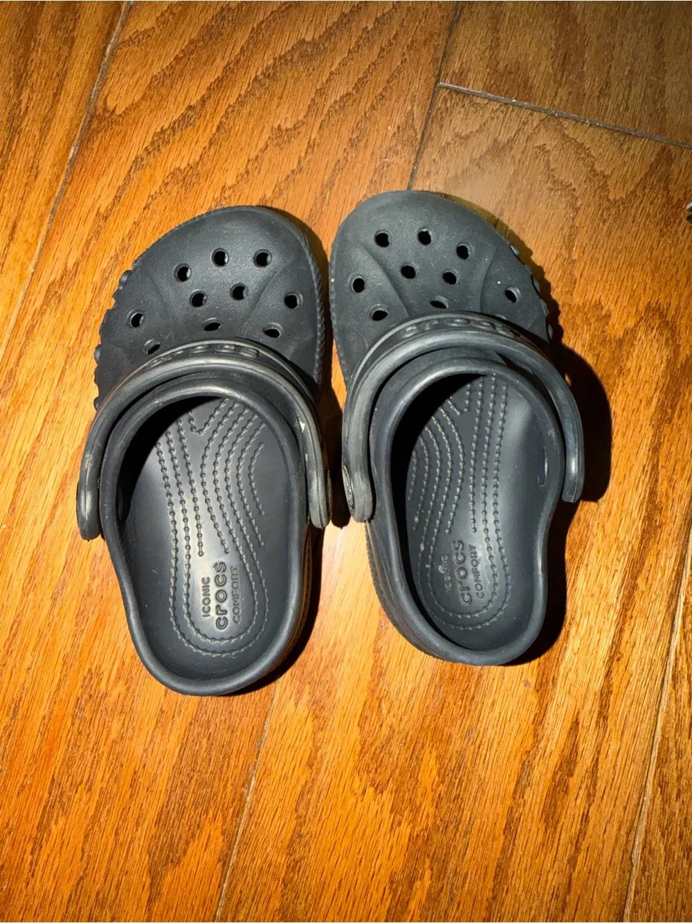 CROCS Kids Classic Clogs in Black 8C